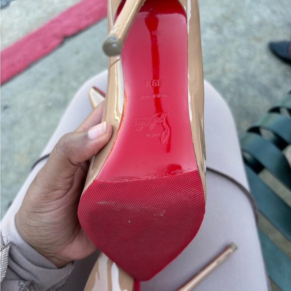 Christian louboutin Katie 100MM Patent leather pumps - Picture 8 of 15